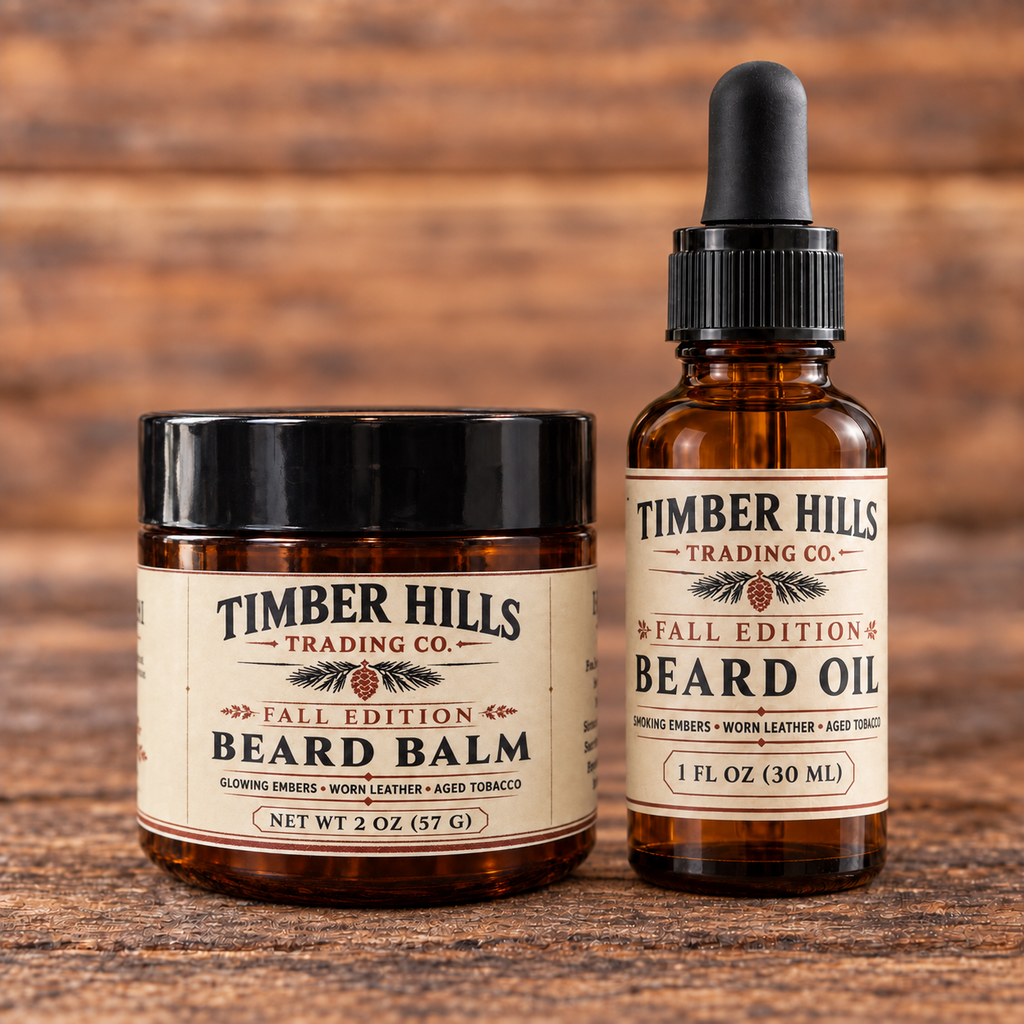 Fall Edition Beard Oil + Beard Balm Bundle